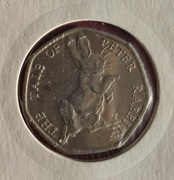 ANGLIA     50 pensów /PETER RABBT /stan dobry /POLECAM