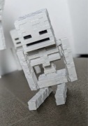 Minecraft Skeleton wydrukowany na drukarce 3d