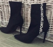 Botki damskie skarpetowe r.39