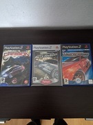 Zestaw gier Need for Speed na Ps2