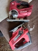 Wyrzynarki Einhell 18V akumulatorowe-jako uszkodzone