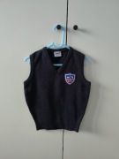 Bezrękawnik chłopięcy dziewczęcy mundurek szkolny 26 SP5 Olsztyn