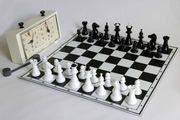 Szachy turniejowe plastikowe