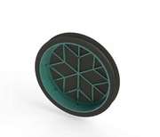 Klapa zwrotna fi 125 do okapu