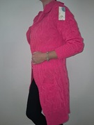 Swetr na jesienne wieczory - różowy rozm S/M