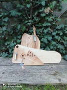 drewniana deska do krojenia serwowania