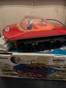 Stara zabawka PRL łazik kosmiczny na kabel 