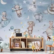 Prezent dla dziecka do świąt Fototapeta "PREMIUM" Misie I Pingwiny