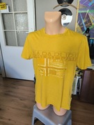 Napapijri t-shirt męski żółty M lato