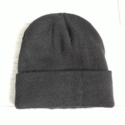 CZAPKA ZIMOWA OCIEPLANA CZARNA. MĘSKA.