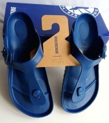 Klapki japonki Birkenstock Gizeh EVA rozmiar 40 granatowe niebieskie