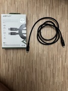 Kabel USB-C 1,2M 100W PD Acefast C7-03 z pomiarem Voltów