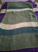 Duży pluszowy miękki koc z Alize Puffy 120x170 cm