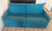 Sofa 3 osobowa z funkcją spania stelaż włoski z materacem 160cm