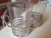 Koszyczki chromowane z herbem