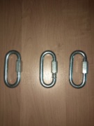 Karabińczyk ogniwo skręcane śr. 12mm