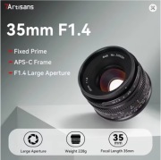 7artisans 35mm F1.4 Mark II APS-C | Sony E | Duża przysłona | Obiektyw MF