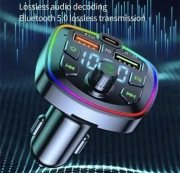Transmiter FM podwójne ładowanie USB