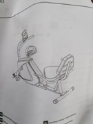 Rower treningowy poziomy vidaXL 91443 – nowy, nieużywany