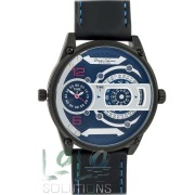 Nowy DUŻY zegarek męski 2CZASY Bruno Calvani (Fra)