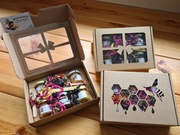 Zestaw Prezentowy L 6x50g / Miód, Miodowe Smaczki Owocowe, Kit / WYSYŁKA