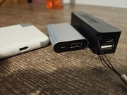 Powerbank trzy sztuki. 