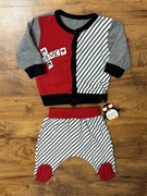 Komplet dresowy dla chłopczyka bawełniany ubranka Love Mom 3 m 62 cm