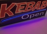 Kebab open szyld reklamowy