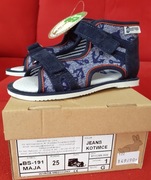 Sandalki POSTĘP rozm 25 obcas Thomasa