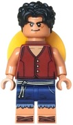 LEGO Monkey D. Luffy op007 NOWY One Piece minifig piraci