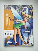 Kolorowanka antystresowa Disney art therapy Witraże