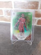 Topps chrome 2023-24 virgil van dijk Green /199 numbered Liverpool 