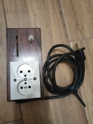 Ściemniacz do gniazdek, żarówek, regulator napięcia PRL Okazja!