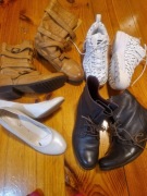 Obuwie skórzane damskie