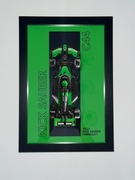 Ramka na Lego Bolid KICK Sauber Team C44 (77247)