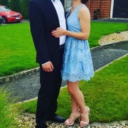 Sukienka krótka koronka