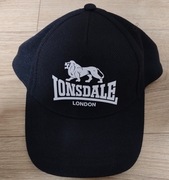 NOWA czapka z daszkiem LONSDALE czarna oryginał
