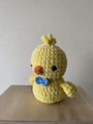 Szydełkowy kurczaczek, maskotki, kurczaki, ozdoby wielkanocne