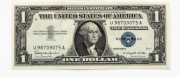 Stany Zjednoczone Ameryki USA 1 dolar 1957 B P.419 Niebieska pieczęć 