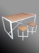 Stół w stylu loftowym , różne wzory i kolory