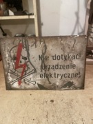 Tabliczka emaliowana PRL