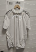 Polo Adidas r. L biała ClimaCool