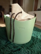 Torebka O Bag Basket miętowa