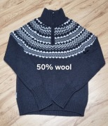 Sweter wełniany Twentyfour 50% wool r S