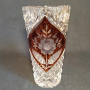 Wazon, wazon ze szkła kryształowego