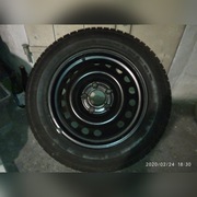 Felga z Oponą - jak nowa 195/60 R15 5X110 ET49