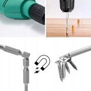 Bity torx magnetyczne udarowe końcówki 24 sztuki T5 do T40 25mm i 50mm