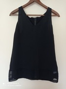 Bluzka z szyfonowymi wstawkami