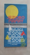 Mapa turystyczna Jezioro Mamry. 1983 r.