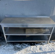 Stół gastronomiczny Stalgast stal nierdzewna 160/60/85